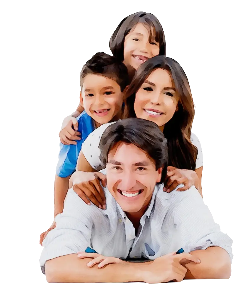 Happy Family Together