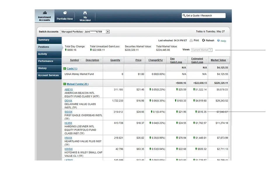 Investment Portfolio Summary