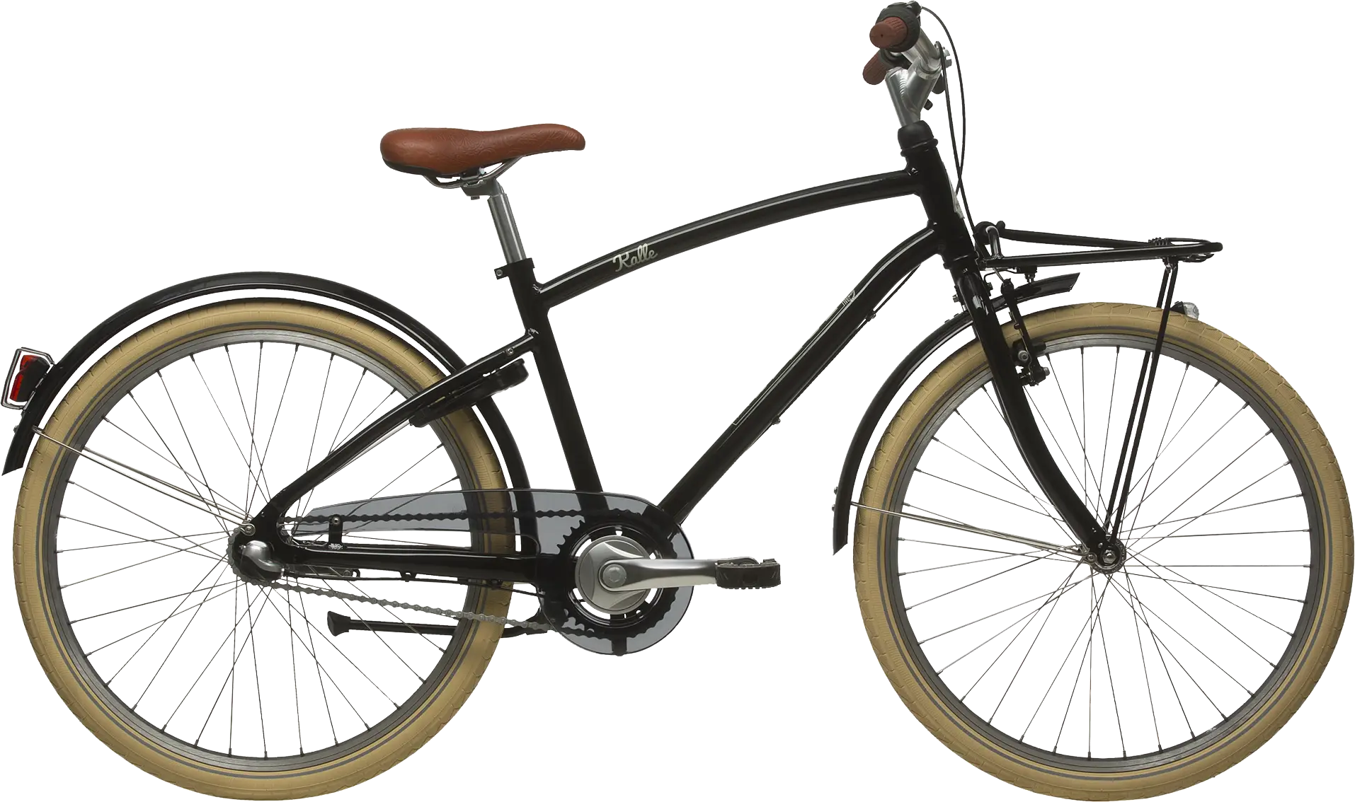 Elegant Black Vintage Bicycle