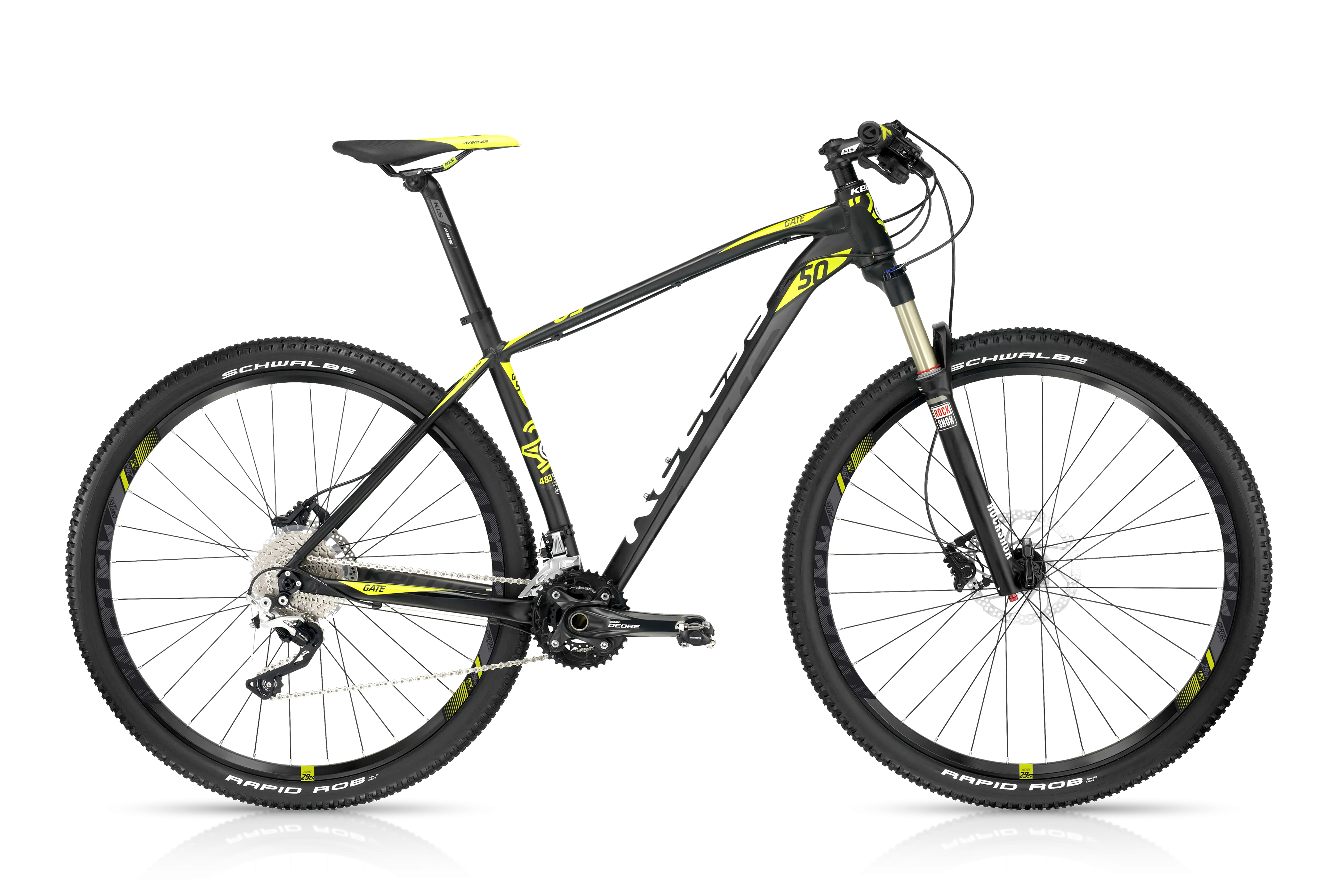 Black and Green Mountain Bike for Cycling Enthusiasts