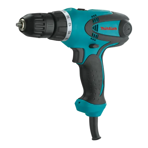 Blue Corded Electric Drill