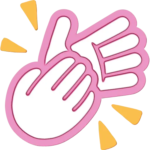 Applauding Hands Cartoon Illustration