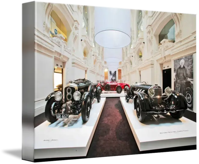 Vintage Cars in Exhibition