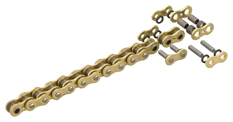 Gold Colored Metal Chain Links