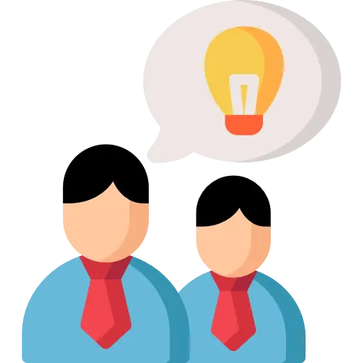 Business People Discussing Creative Idea