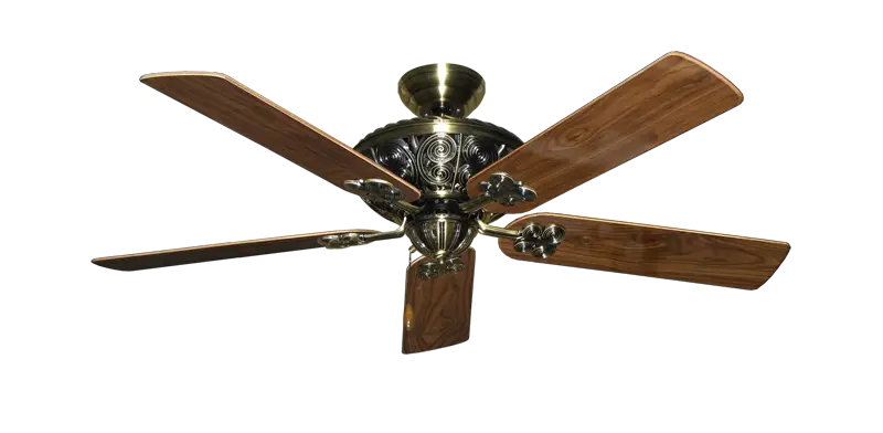 Classic Ceiling Fan with Wooden Finish