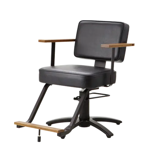 Classic Black Barber Chair for Salons