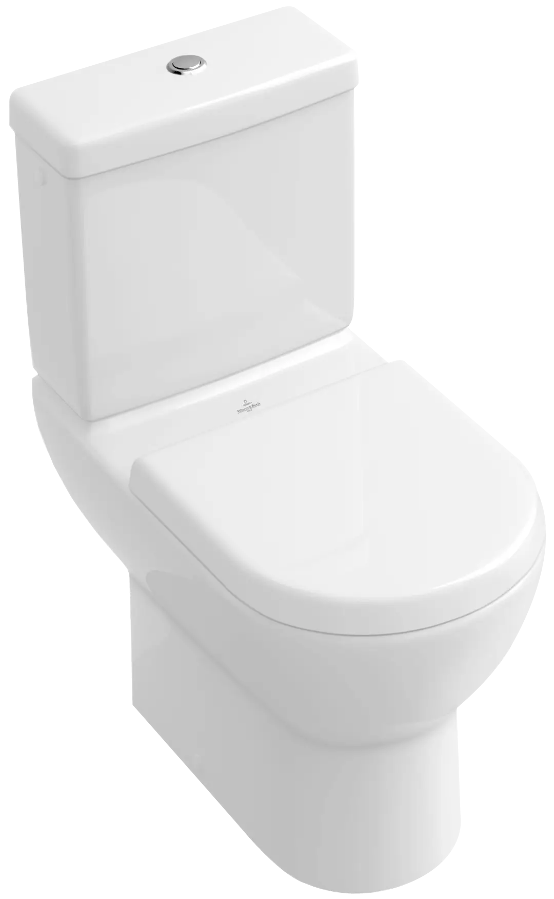 Clean White Toilet with Modern Design