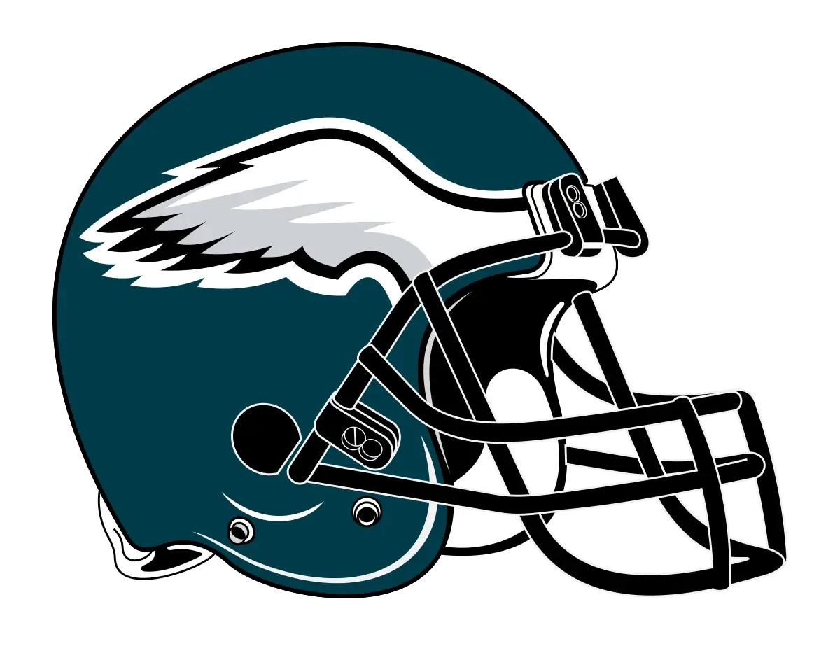 Eagles Football Helmet