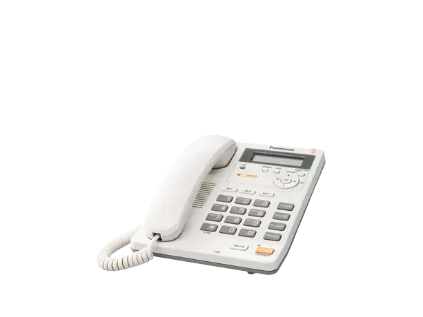 Classic White Landline Phone