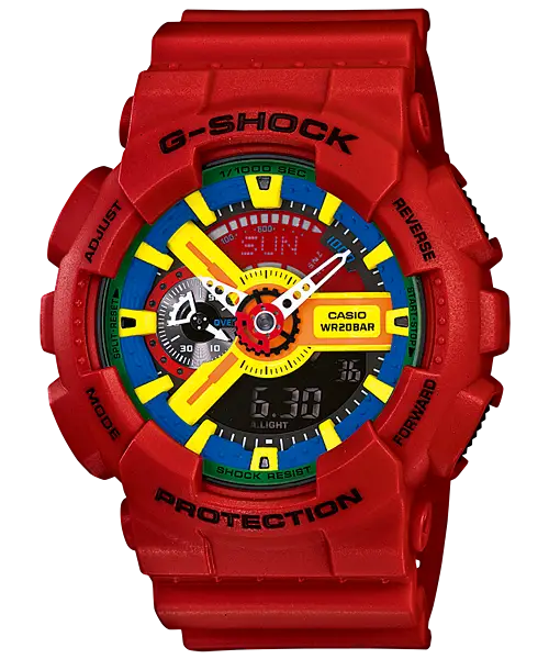Red Digital G-Shock Watch