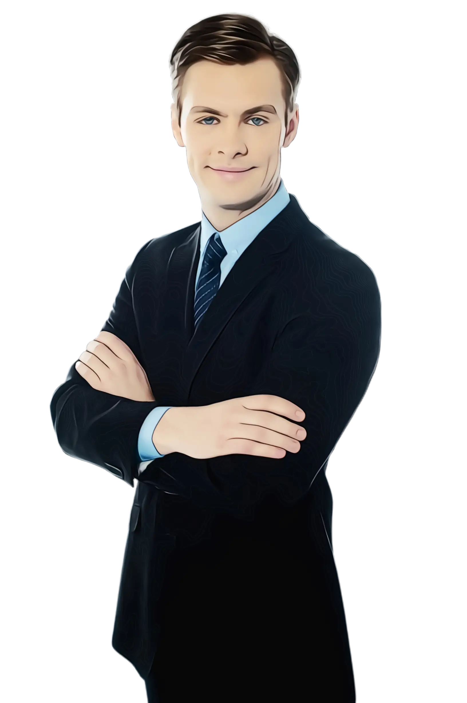 Man in Formal Suit