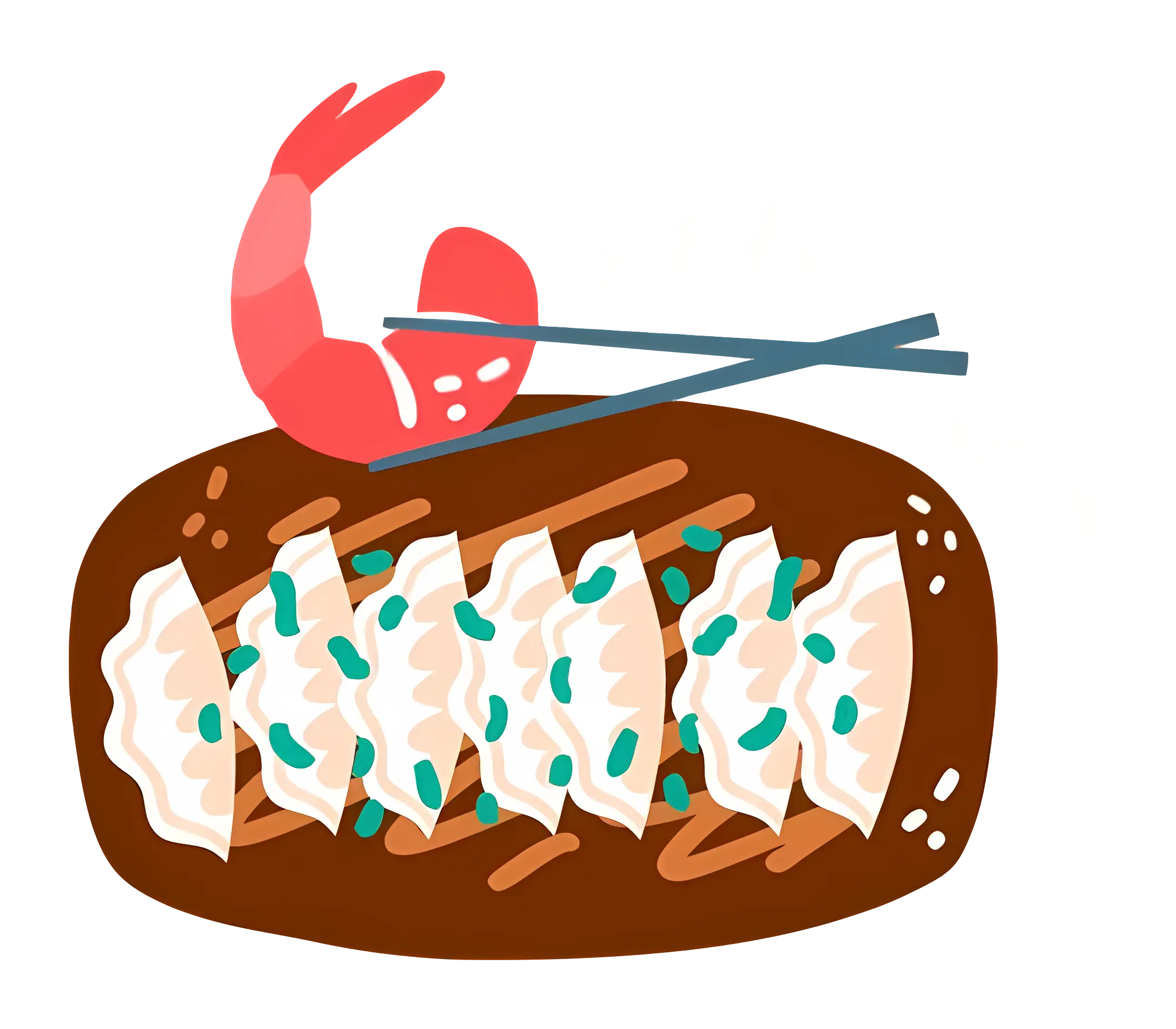 Steamed Dumplings with Shrimp