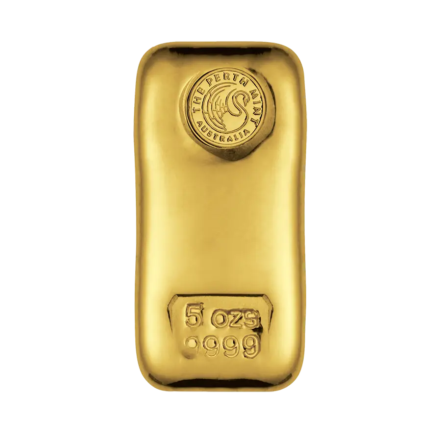 Shiny Gold Bar for Investment
