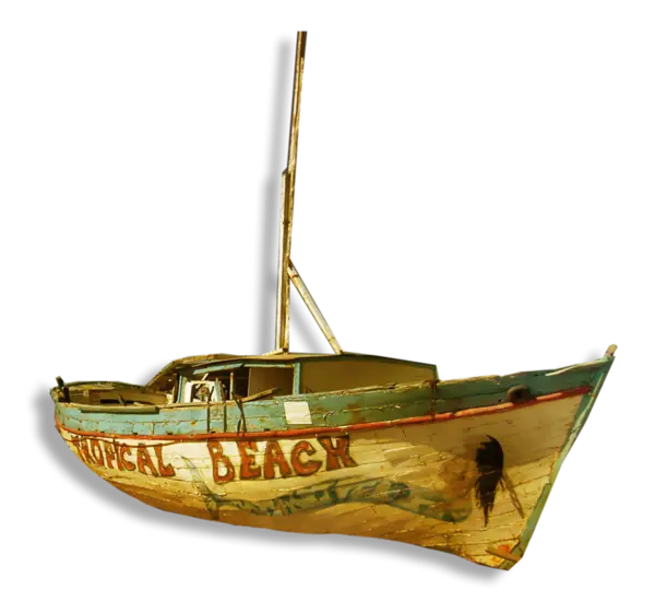 Vintage Wooden Boat