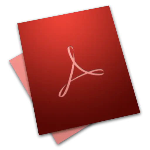Red PDF Document Icon