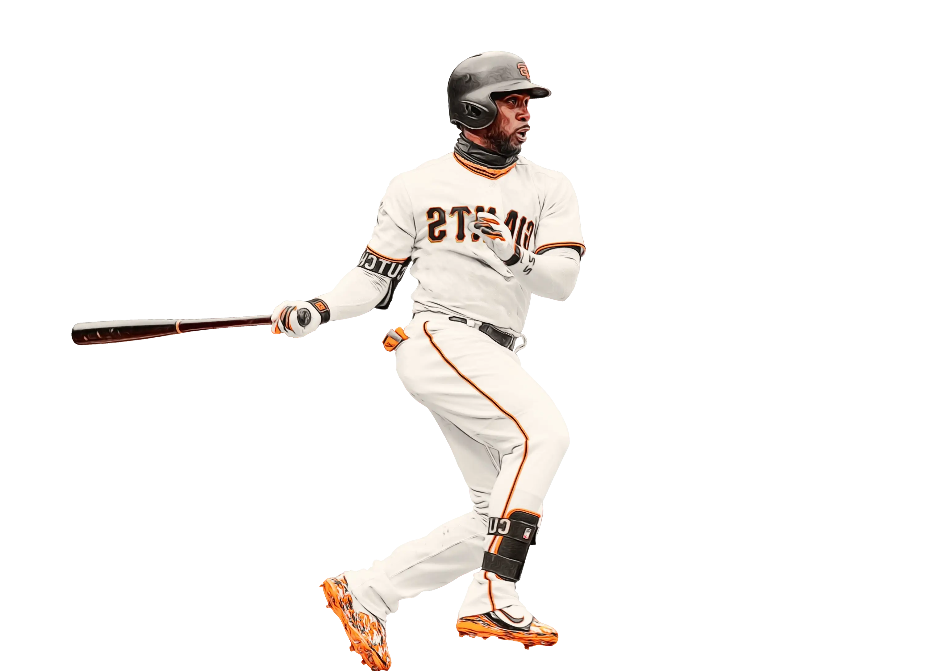 Baseball Player in Action