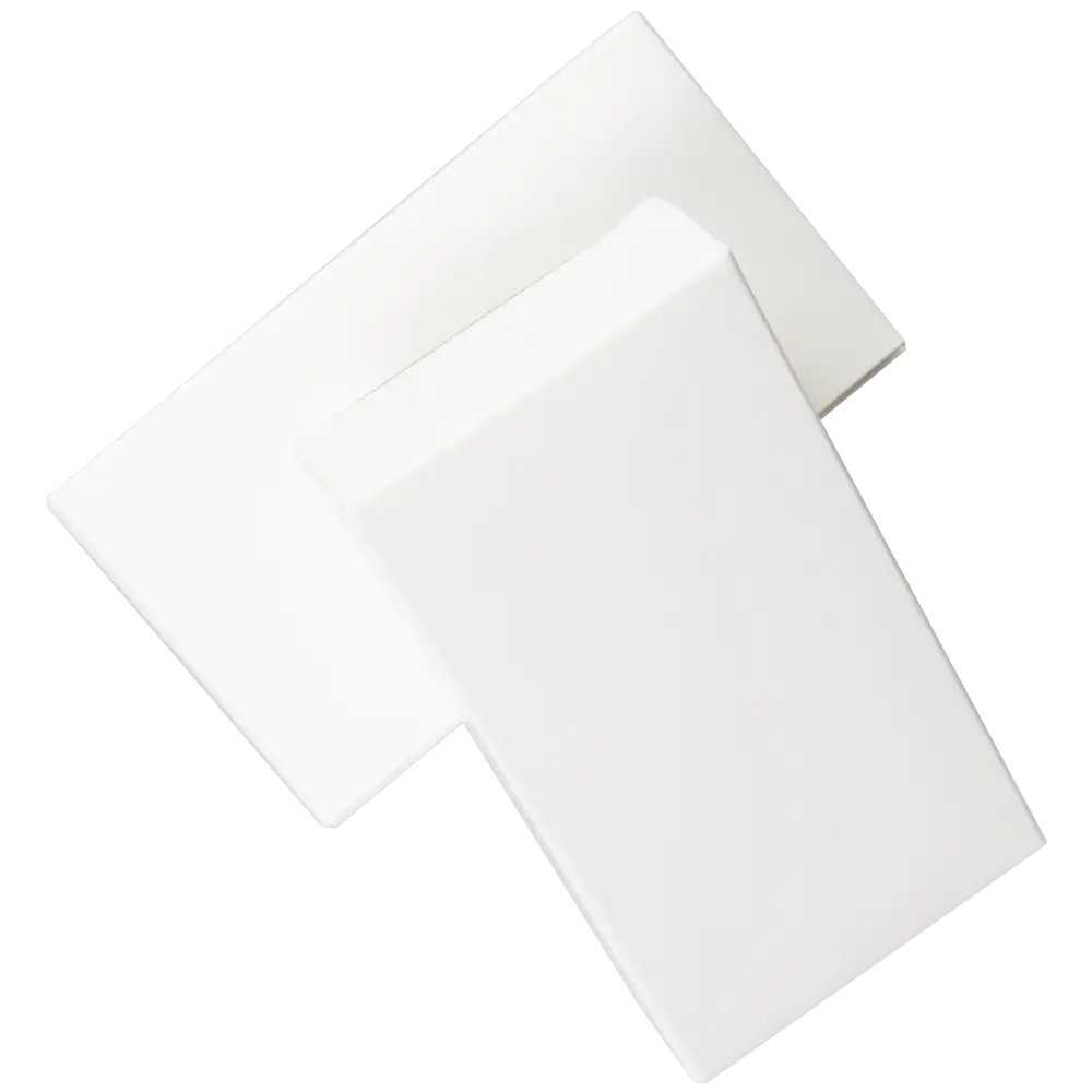White Stationery Erasers