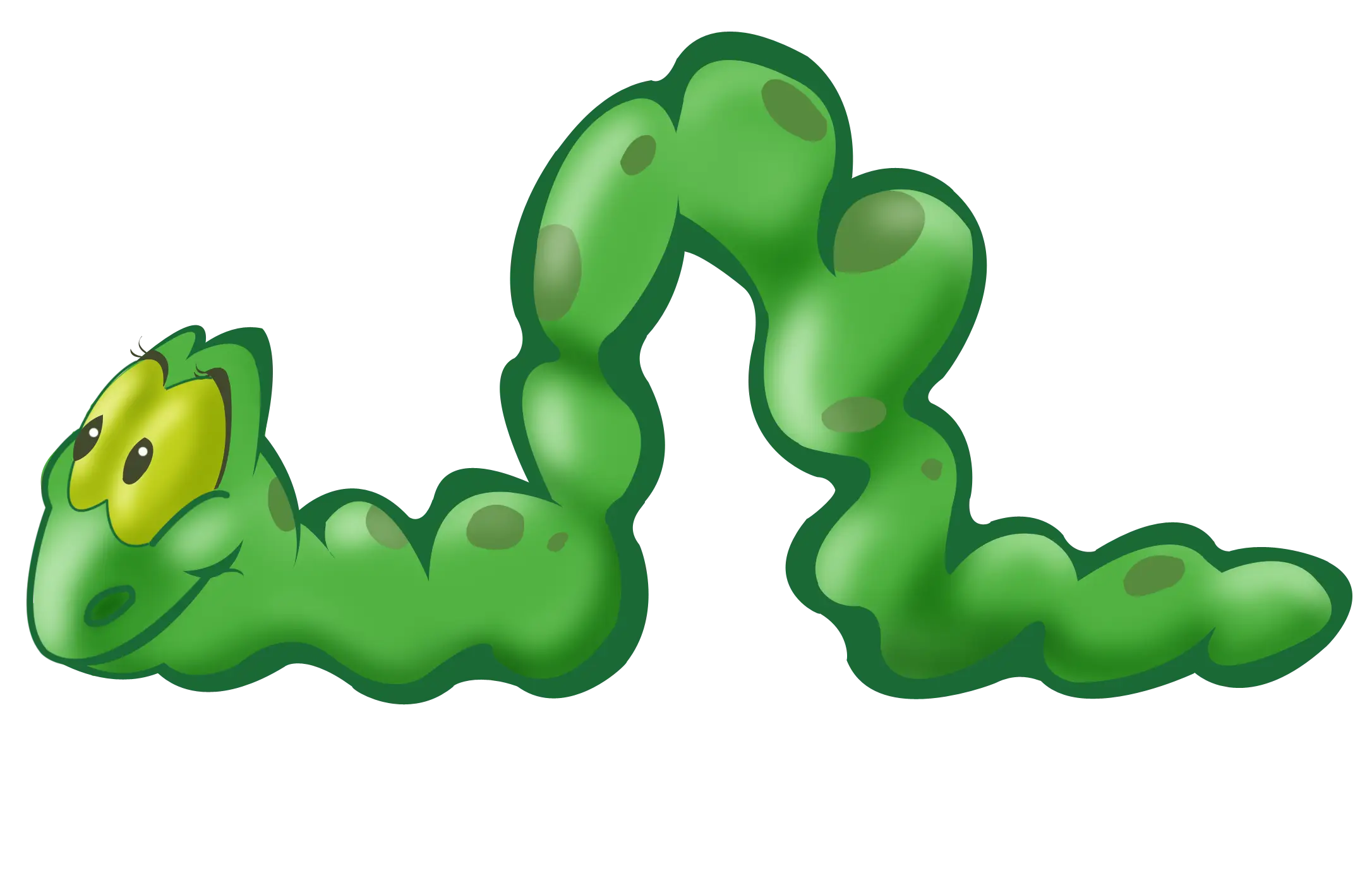 Cartoon Worm