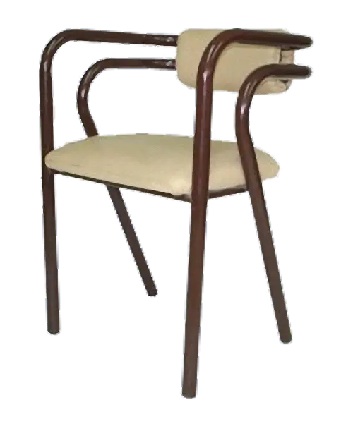 Metal Frame Chair with Padded Seat