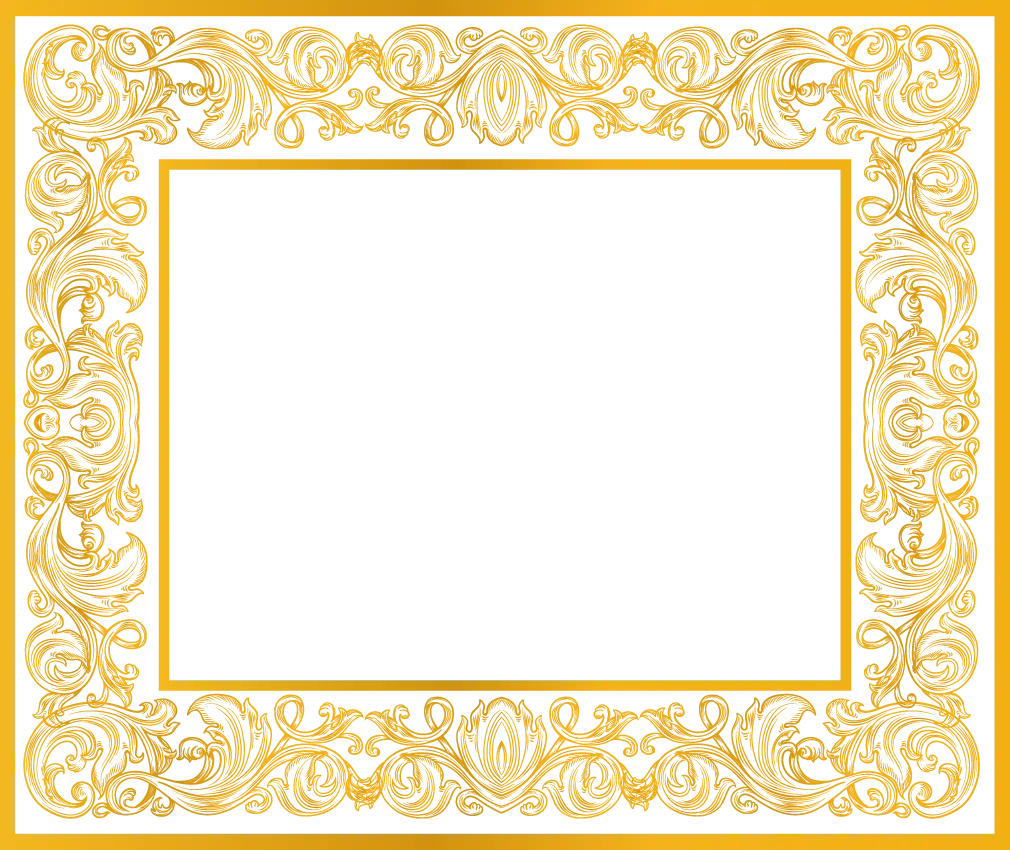 Ornate Golden Frame