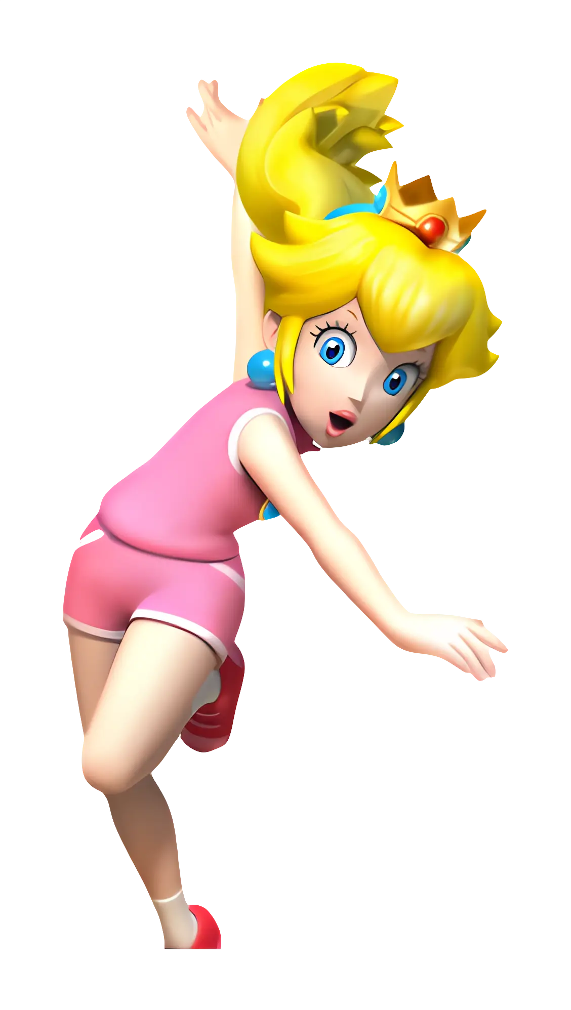 Cartoon Princess in Pink