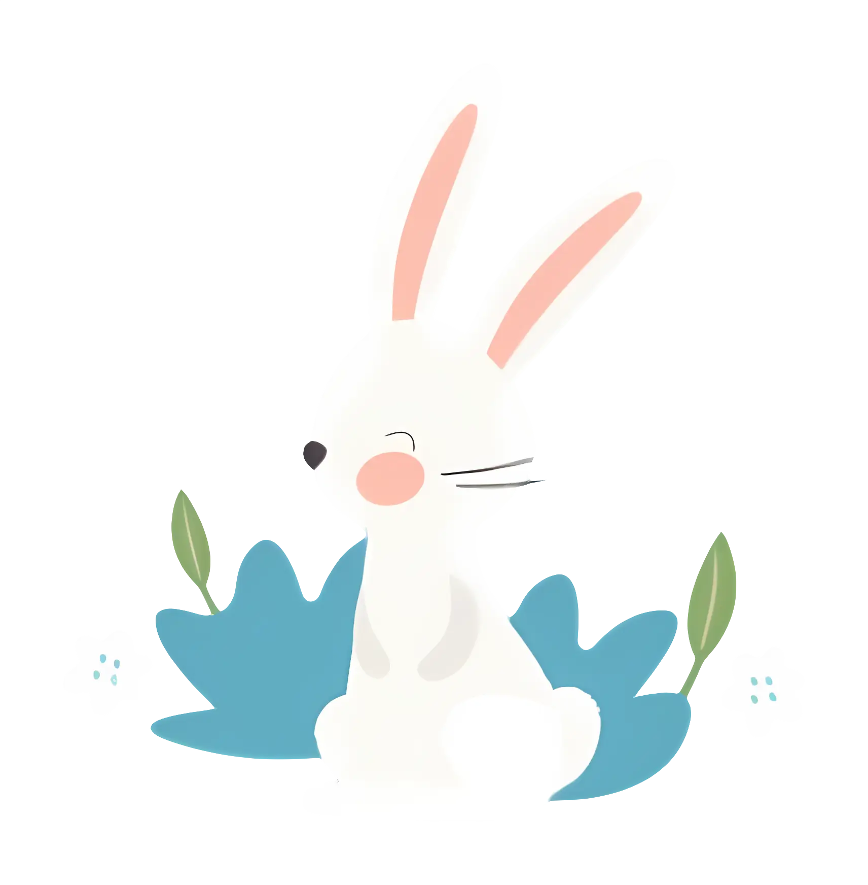 Cute Cartoon Rabbit