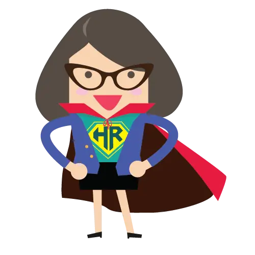HR Superhero Cartoon