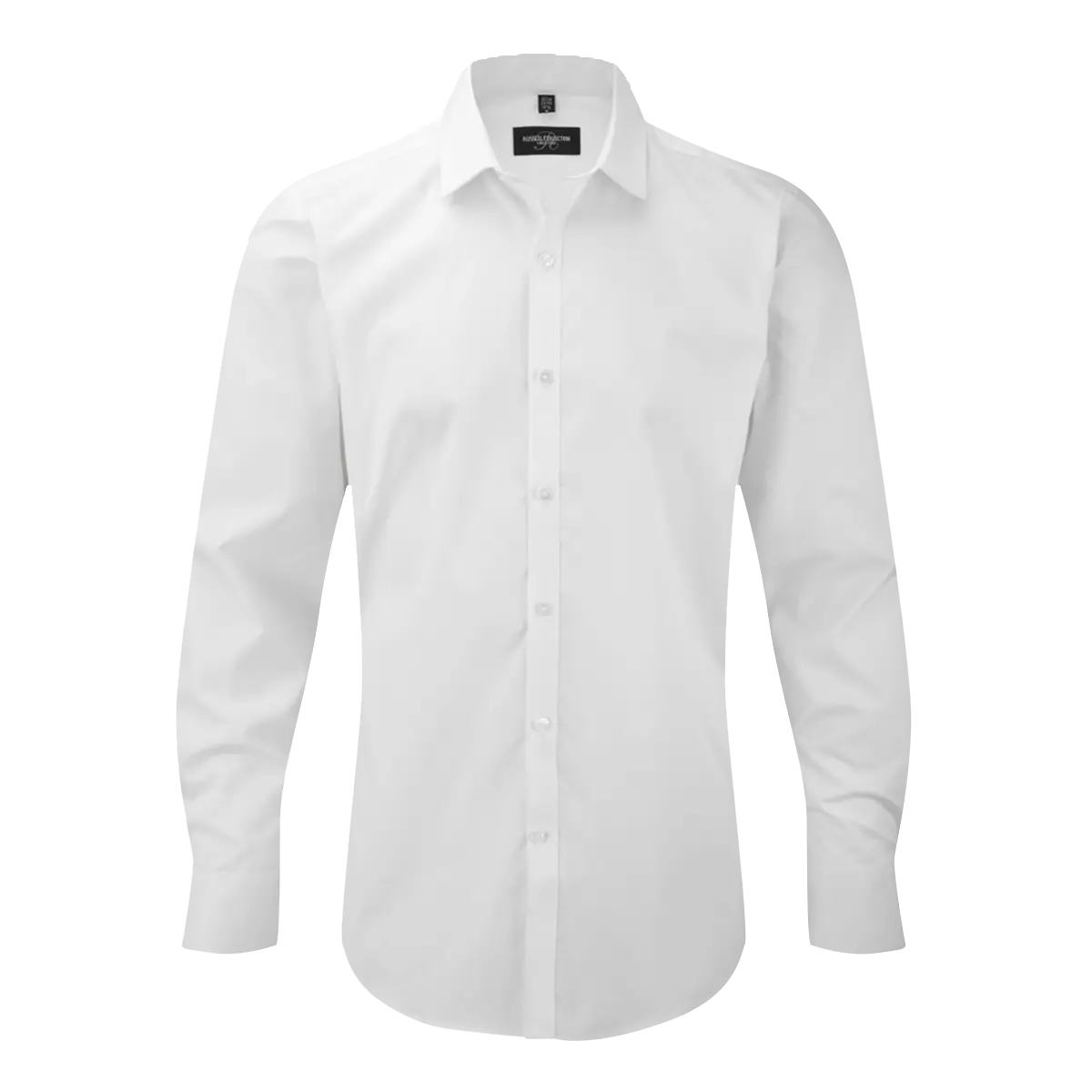 Plain White Formal Men&#039;s Shirt