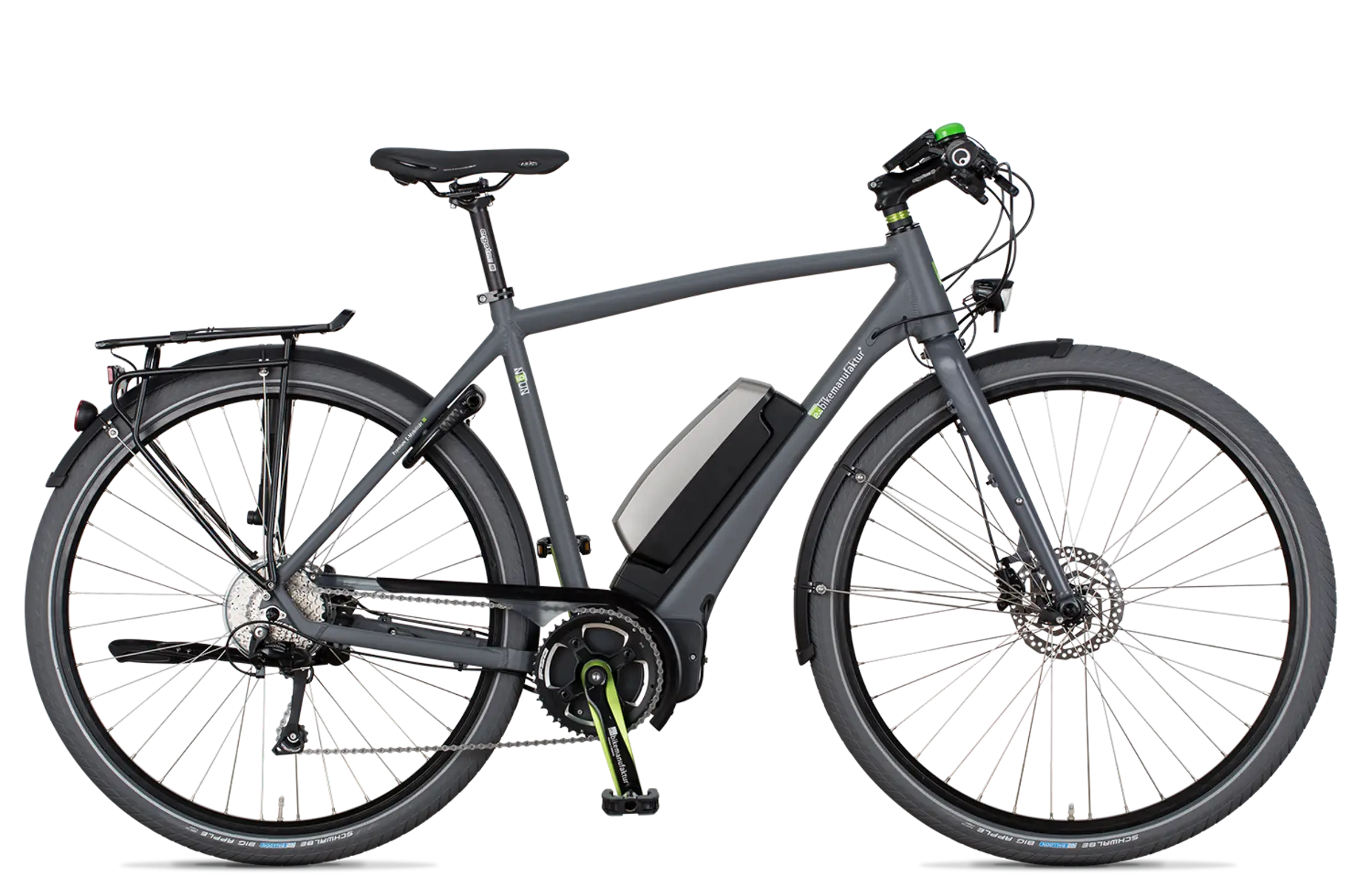 Gray Electric Bicycle for Urban Commuting