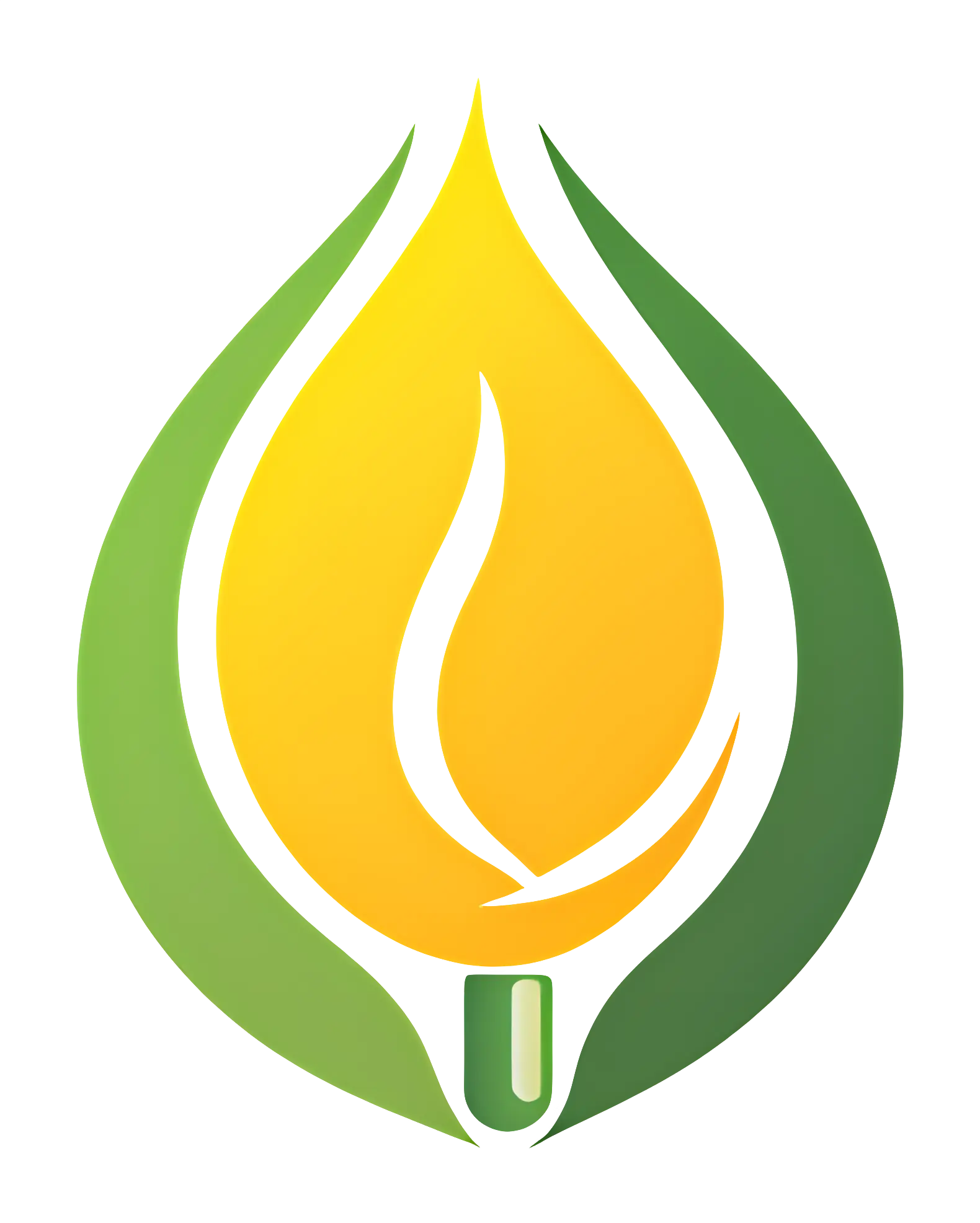 Flame and Leaf Logo