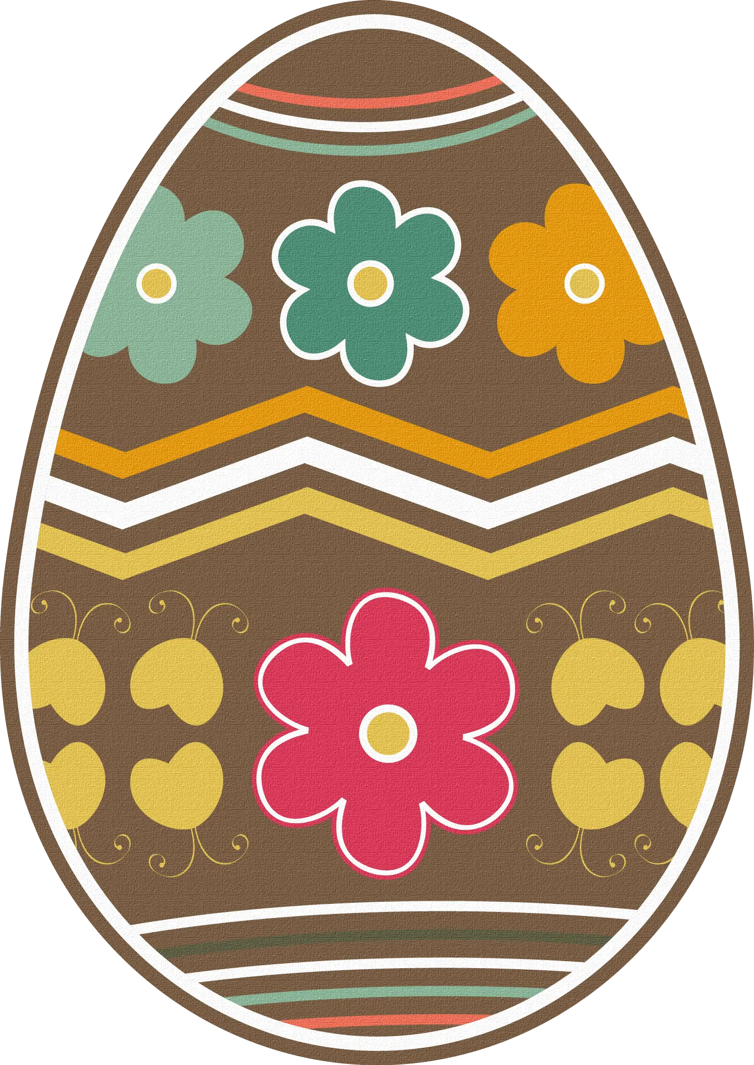 Colorful Decorated Egg for Easter
