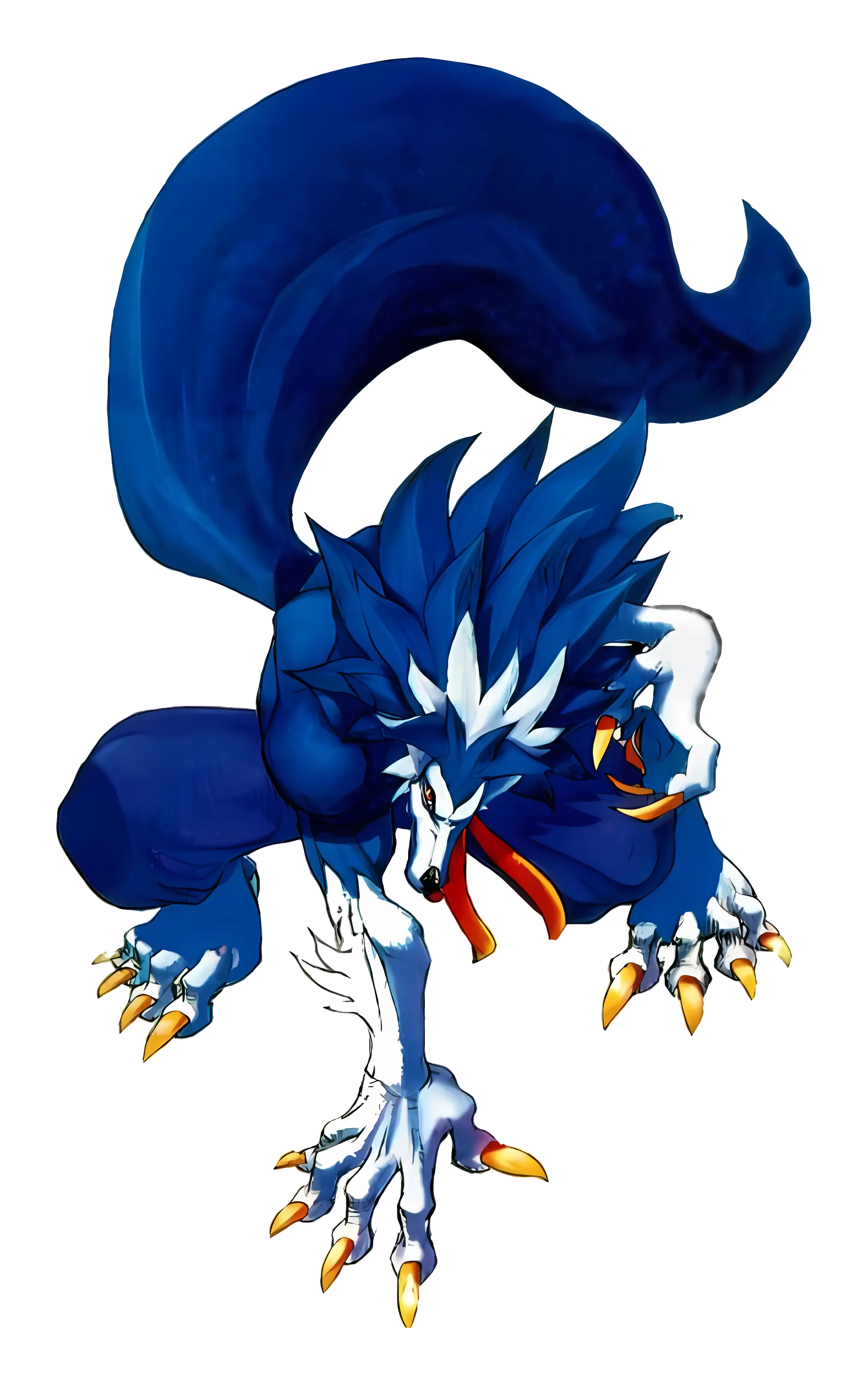 Blue Fantasy Creature
