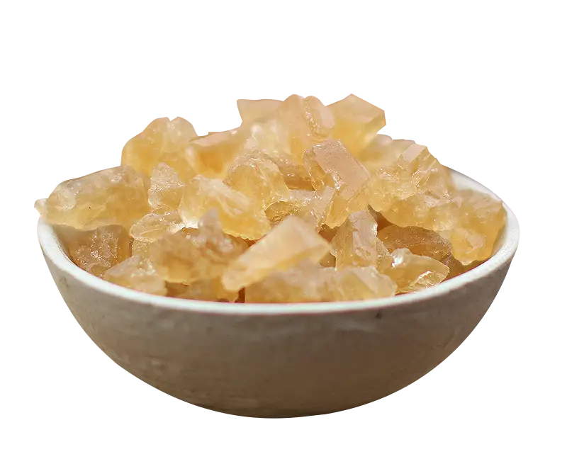 Bowl of Natural Crystal Rock Sugar
