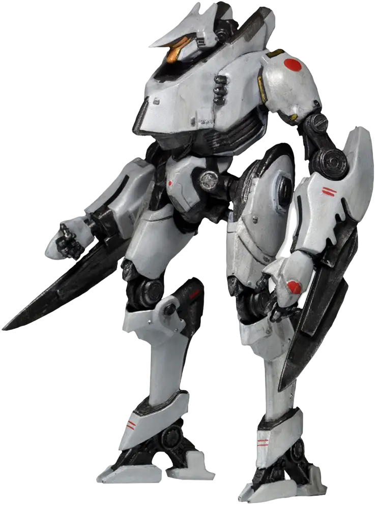 Futuristic Robotic Warrior Character