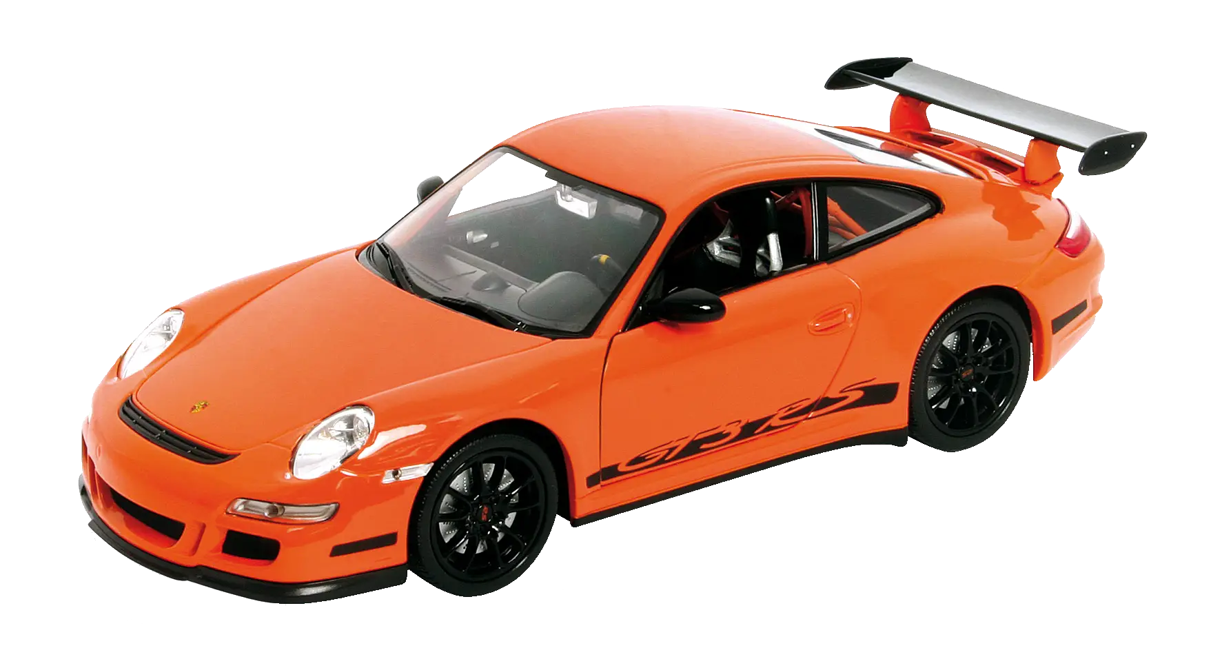 Orange Sports Car Toy Model