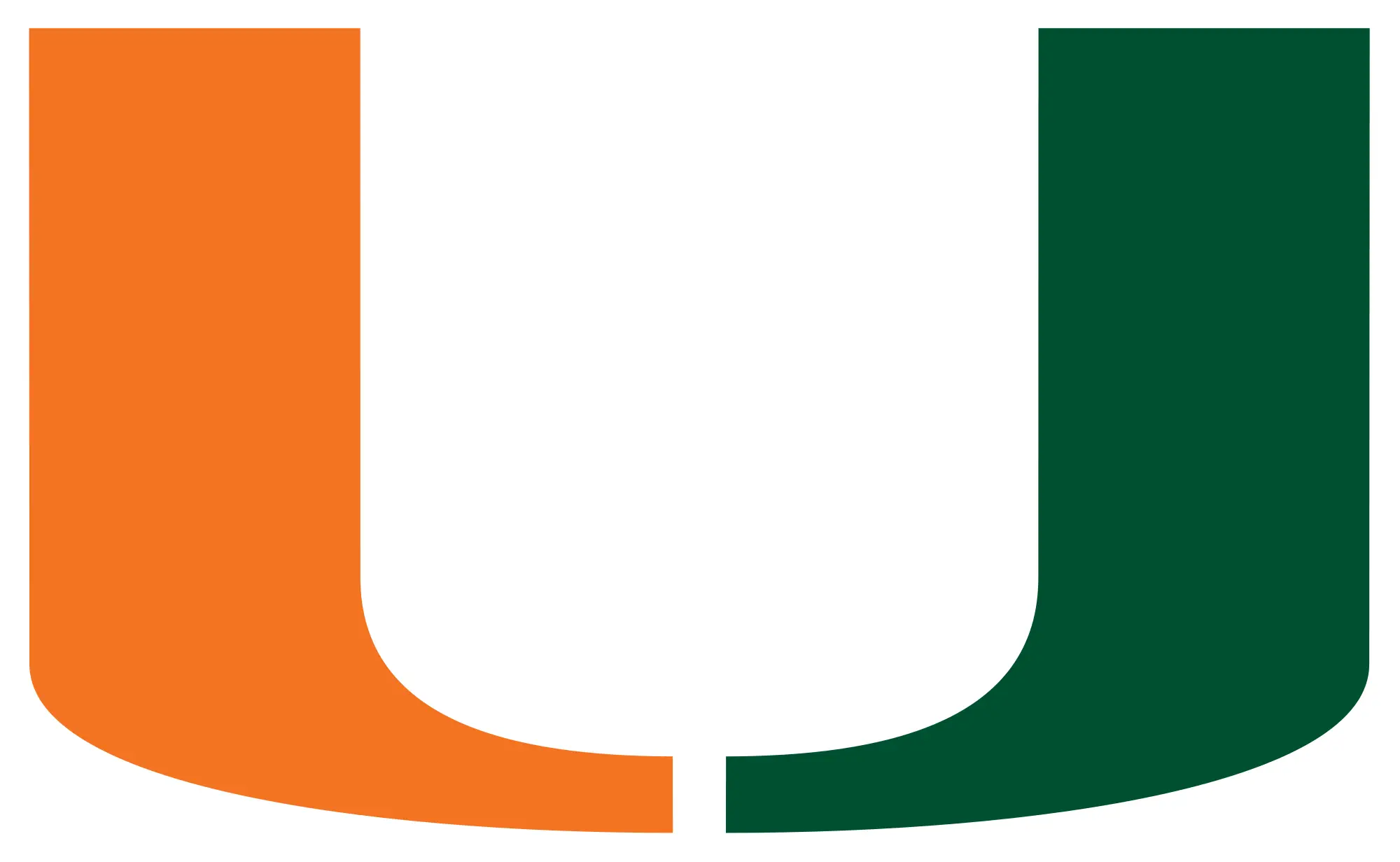 Miami Hurricanes &#039;U&#039; Logo Design