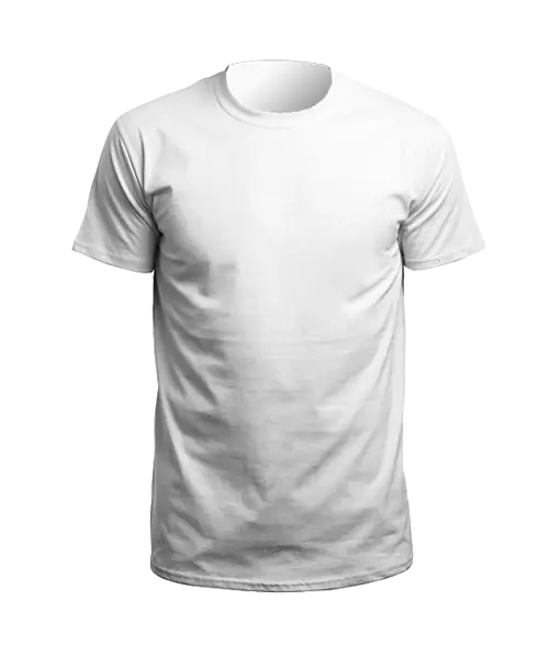 Basic Plain White T-Shirt