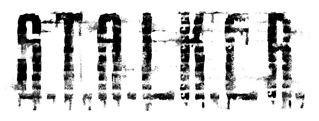 Stalker Grunge Text