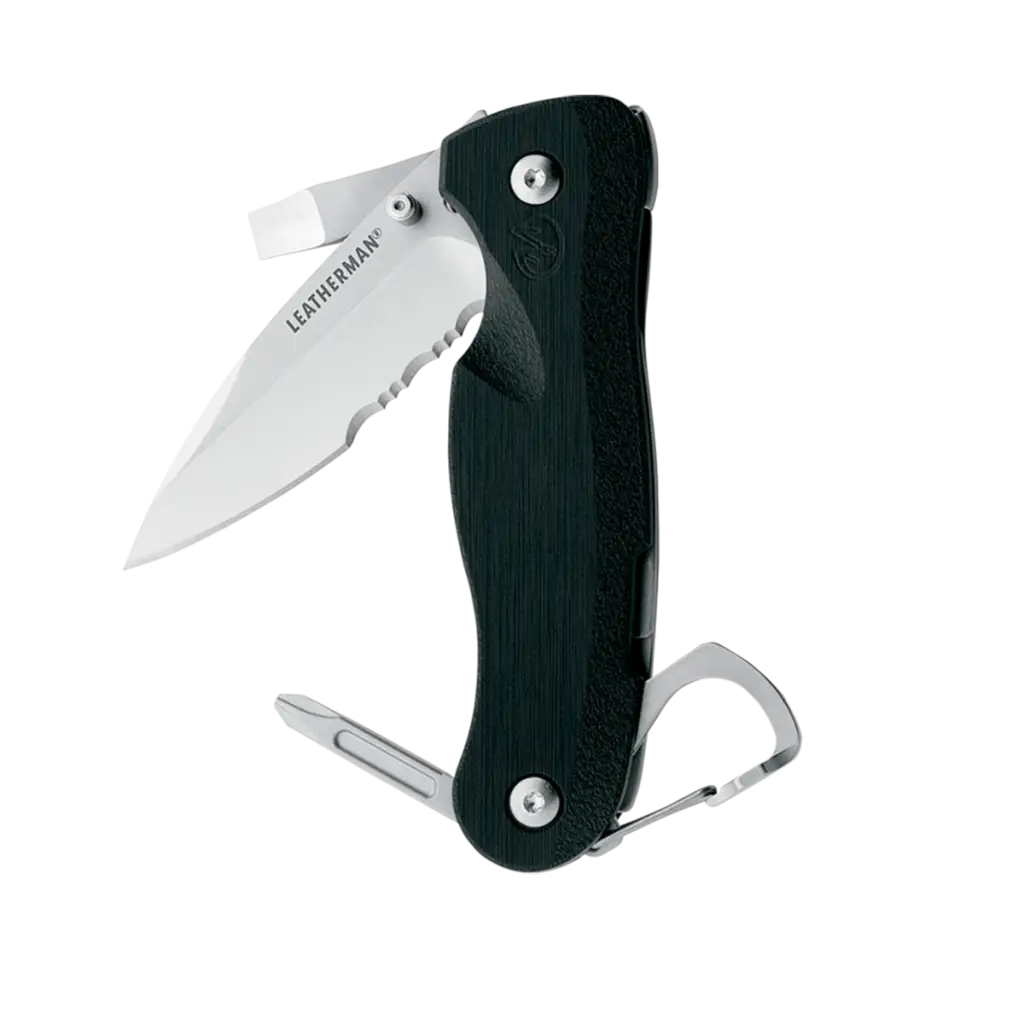 Black Handle Pocket Knife with Stainless Steel Blade