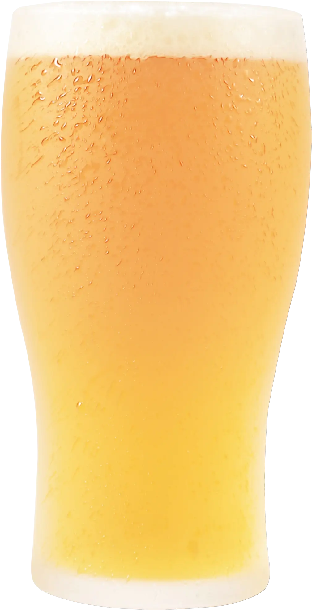 Refreshing Cold Beer Glass with Foam