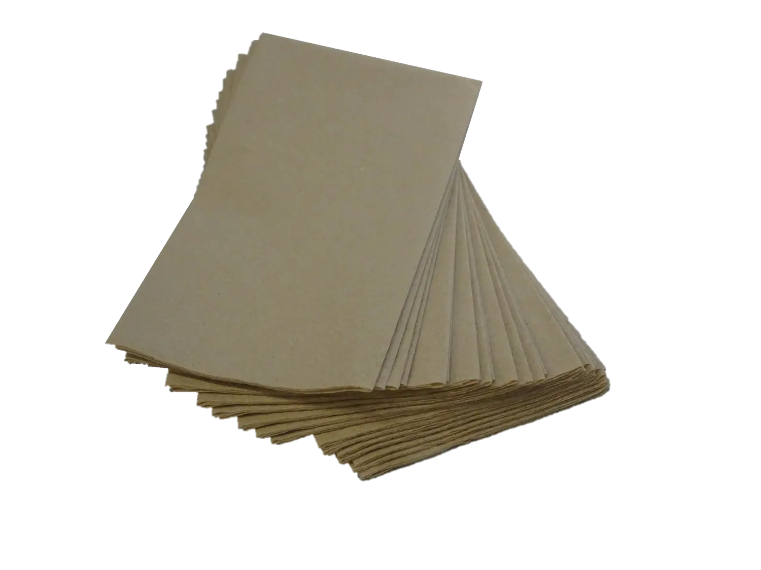 Stack of Brown Paper Sheets