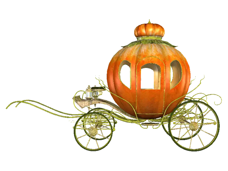 Fantasy Pumpkin Carriage for Fairy Tales