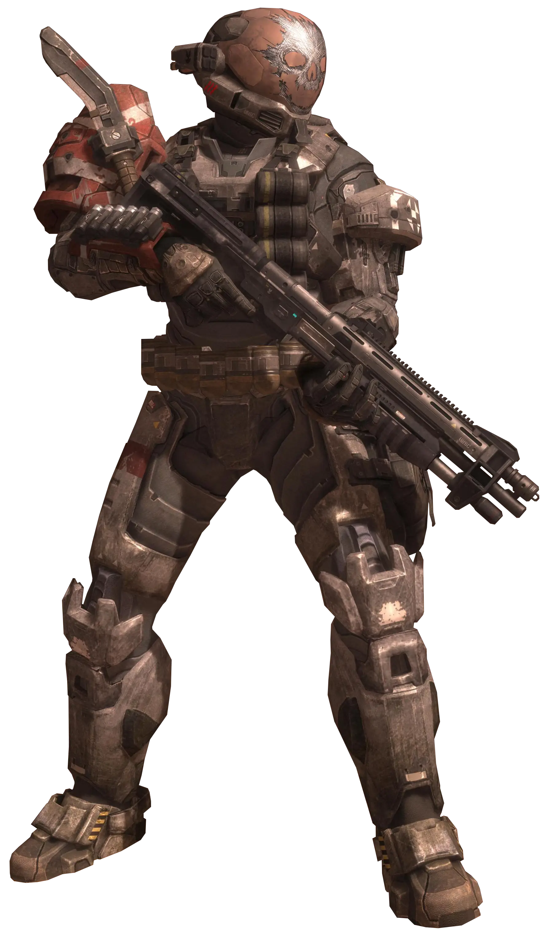 Futuristic Armored Soldier Character