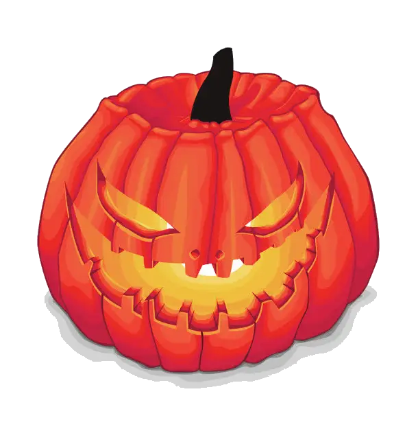 Carved Pumpkin Jack-O-Lantern