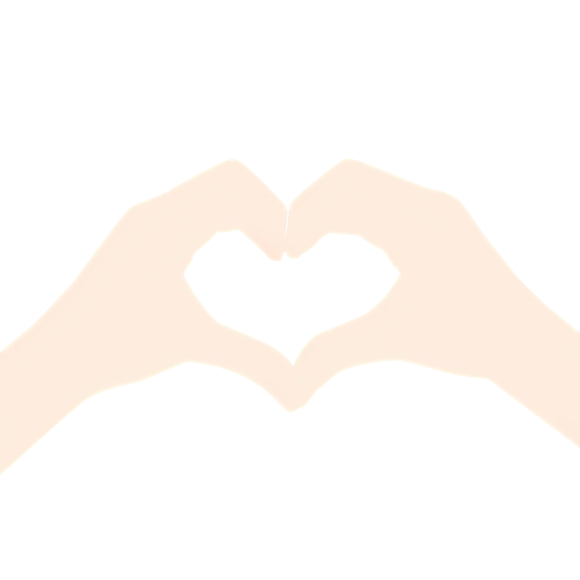 Hands Forming a Heart Gesture