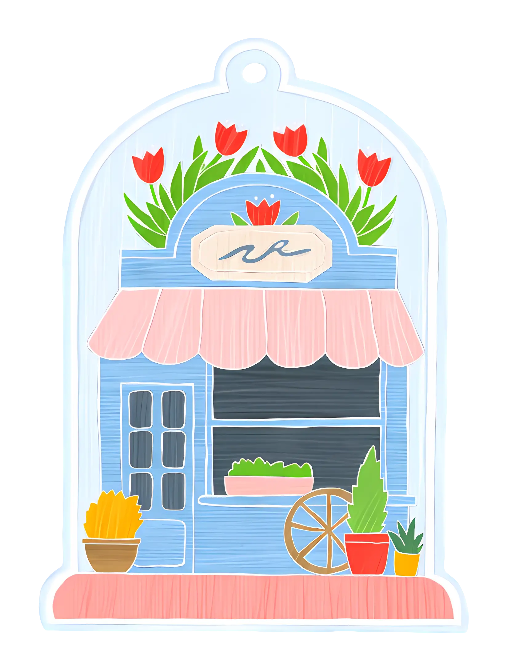 Small Cute Doodle House