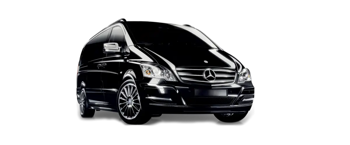 Luxury Black Mercedes Van