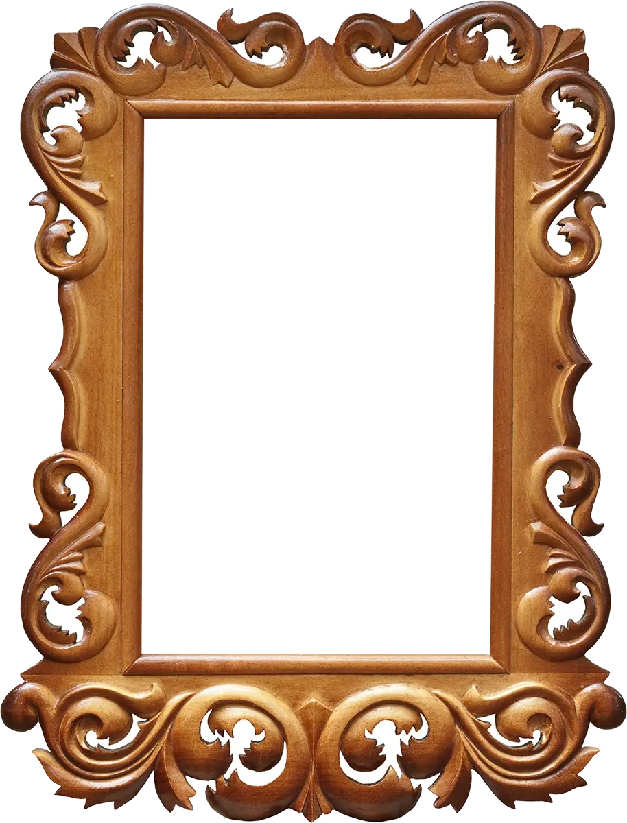 Ornate Wooden Decorative Frame