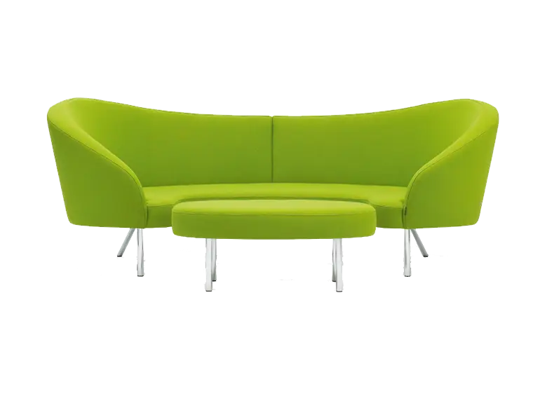 Bright Green Modern Sofa Design